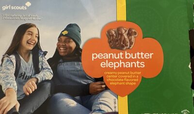 Nutrition facts of Peanut Butter Elephants