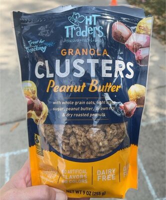 Peanut Butter Granola Clusters