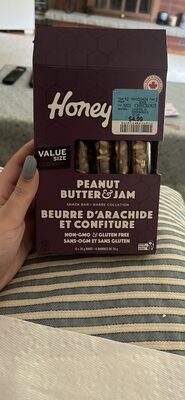 Peanut Butter & Jam Snack Bar