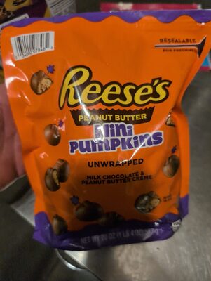 Peanut Butter Mini Pumpkins