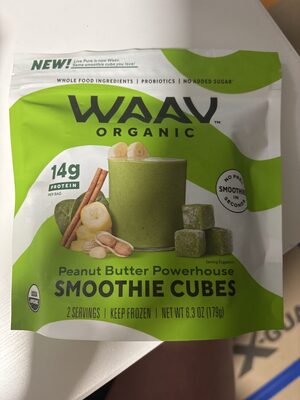 Peanut Butter Powerhouse Smoothie Cubes