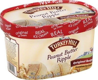 Peanut Butter Ripple Premium Ice Cream