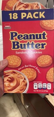 Peanut Butter Sandwich Cookies