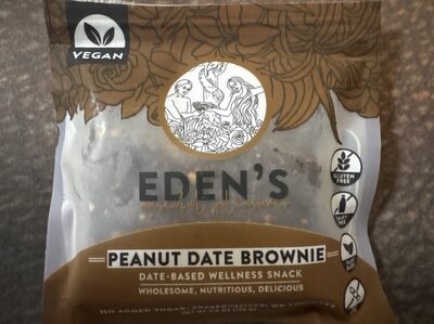 Peanut Date Brownie