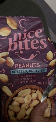 PEANUTS ROASTED, UNSALTED