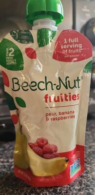 Pear, Banana & Raspberry Puree