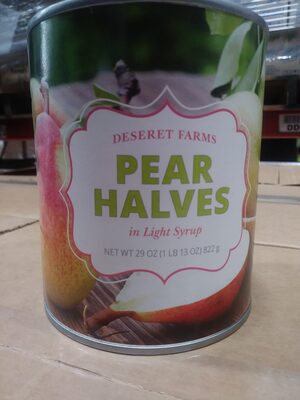 Pear halves in light syrup