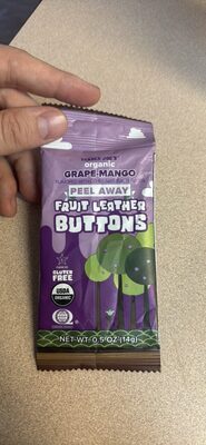 PEEL AWAY FRUIT LEATHER BUTTONS