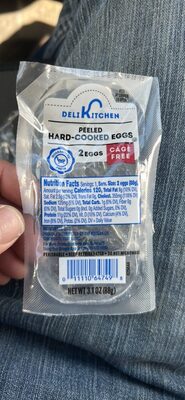 Peeled Hard-Cooked Eggs