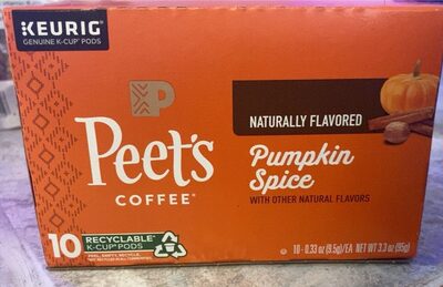Peets pumpkin spice