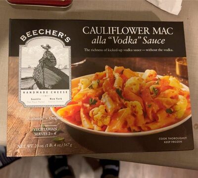 Penne Alla "Vodka" Sauce with Cauliflower