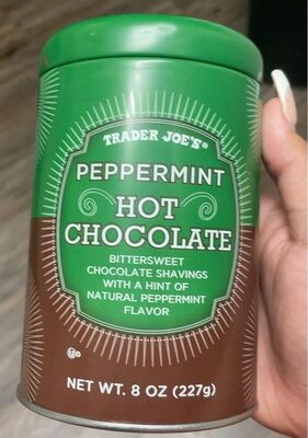 Pepermint hot chocolate