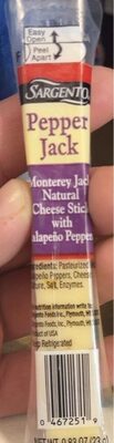 Pepper Jack cheese
