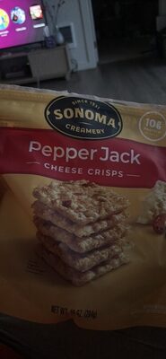 Pepper Jack Cheese Crisps