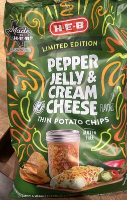 Pepper Jelly & Cream Cheese flavored Potato Chips
