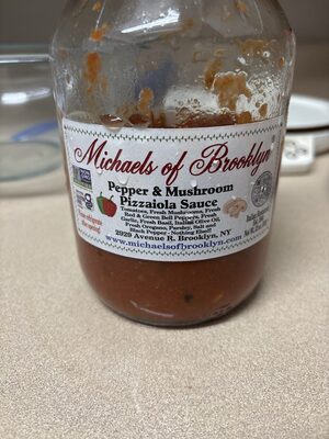 Pepper & Mushroom Pizzaiola Sauce