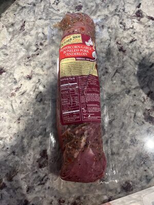 Peppercorn Garlic Boneless Pork Tenderloin