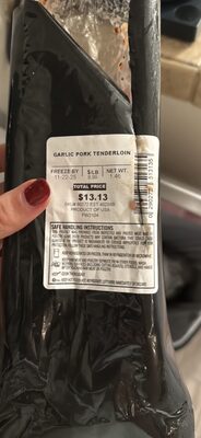 Peppercorn-Garlic Boneless Pork Tenderloin