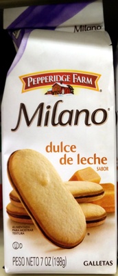 Pepperidge farm cookies dulce de leche