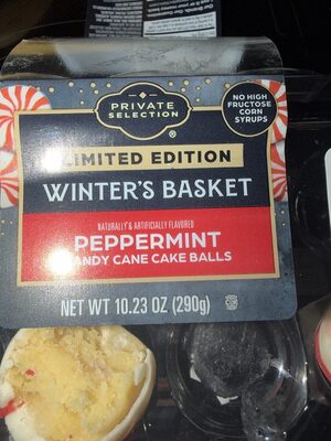 Peppermint Candy Cane Balls