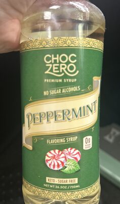 Peppermint flavoring syrup