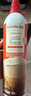 Peppermint Mocha Cold Foam Creamer