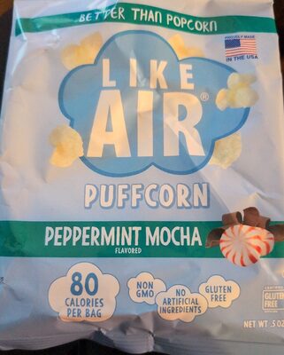 Peppermint Mocha Puffcorn