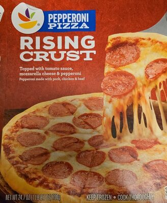 Pepperoni Pizza Rising Crust