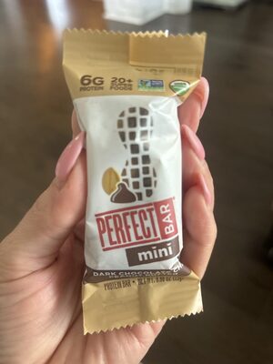 Perfect bar, mini, dark chocolate chip peanut butter