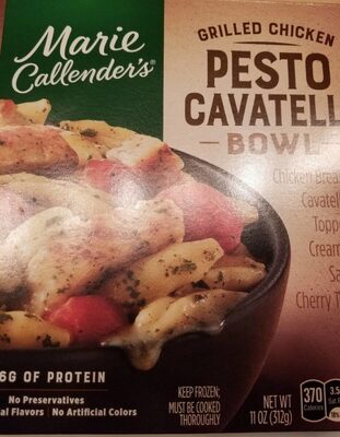 Pesto cavatelli bowl