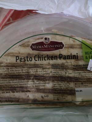 Pesto Chicken Panini