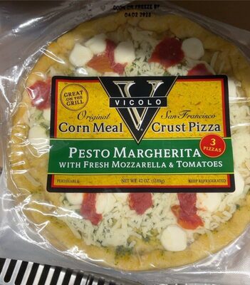 Pesto margherita pizza