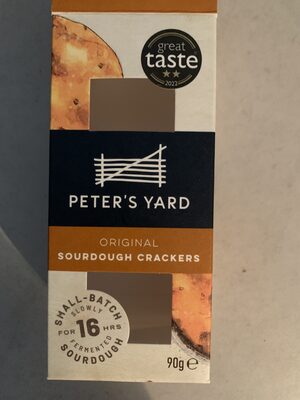 Peter's Yard Original Sourdough Crackers