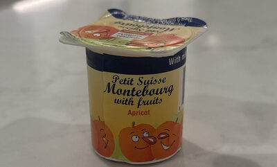 Petit Suisse Montebourg with fruits Apricot