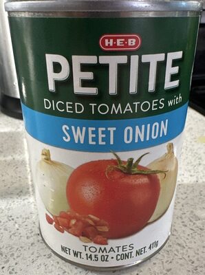 Petite Diced Tomatoes w Sweet Onion