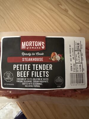 Petite Tender Beef Fillets