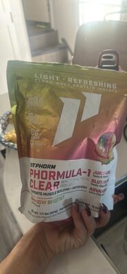 PHORMULA-1 CLEAR WHEY PROTEIN ISOLATE RAINBOW SHERBET