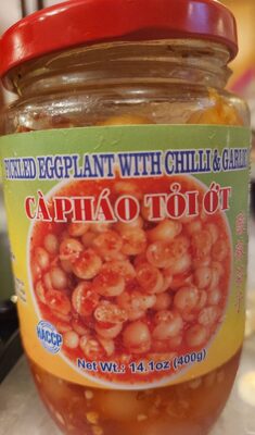 Pickled Eggplant With Chilli & Garlic