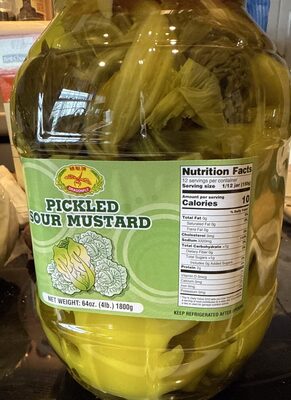Pickled Sour Mustard