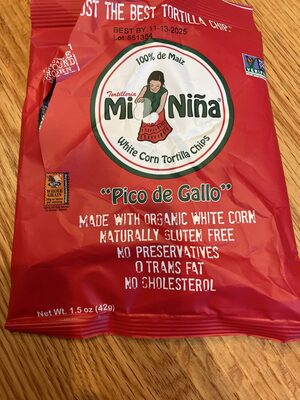 Pico de Gallo White Corn Tortilla Chips