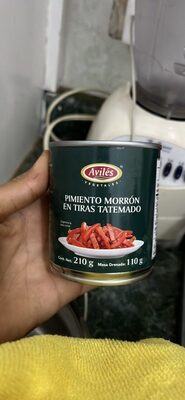 Pimiento rojo en Tiras