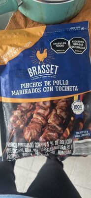 Pinchos de Pollo Marinados con Tocineta