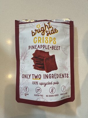 Pineapple Beet Crisps