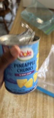 Pineapple Chunks in Heavy Syrup