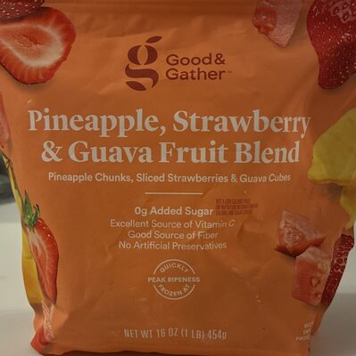 Pineapple, Strawberry & Guava Fruit Blend