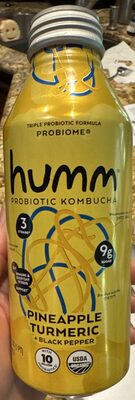 Pineapple Turmeric Kombucha