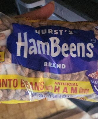 Pinto beans with ham flavor
