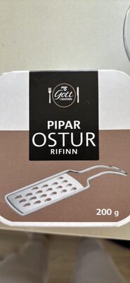 Pipar Ostur Rifinn