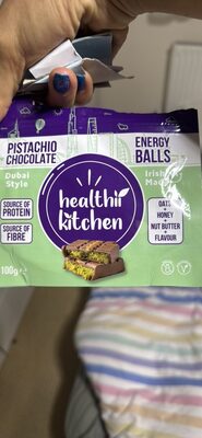 Pistachio Chocolate Energy Balls