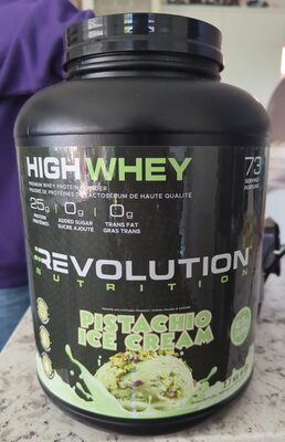 Pistachio Ice Cream Whey Protein